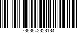 Código de barras (EAN, GTIN, SKU, ISBN): '7898943326164'