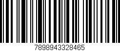 Código de barras (EAN, GTIN, SKU, ISBN): '7898943328465'