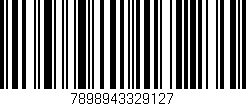 Código de barras (EAN, GTIN, SKU, ISBN): '7898943329127'