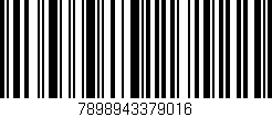 Código de barras (EAN, GTIN, SKU, ISBN): '7898943379016'
