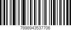 Código de barras (EAN, GTIN, SKU, ISBN): '7898943537706'