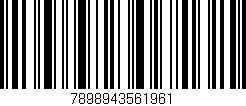 Código de barras (EAN, GTIN, SKU, ISBN): '7898943561961'