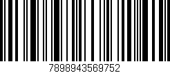 Código de barras (EAN, GTIN, SKU, ISBN): '7898943569752'