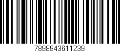 Código de barras (EAN, GTIN, SKU, ISBN): '7898943611239'