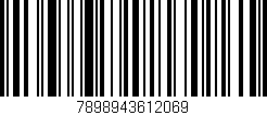 Código de barras (EAN, GTIN, SKU, ISBN): '7898943612069'