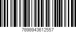 Código de barras (EAN, GTIN, SKU, ISBN): '7898943612557'
