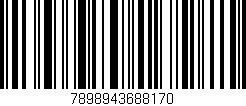 Código de barras (EAN, GTIN, SKU, ISBN): '7898943688170'
