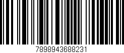 Código de barras (EAN, GTIN, SKU, ISBN): '7898943688231'