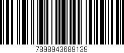 Código de barras (EAN, GTIN, SKU, ISBN): '7898943689139'