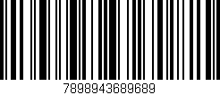 Código de barras (EAN, GTIN, SKU, ISBN): '7898943689689'