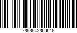 Código de barras (EAN, GTIN, SKU, ISBN): '7898943809018'