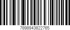 Código de barras (EAN, GTIN, SKU, ISBN): '7898943822765'