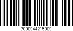 Código de barras (EAN, GTIN, SKU, ISBN): '7898944215009'