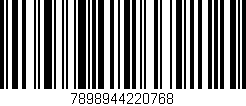 Código de barras (EAN, GTIN, SKU, ISBN): '7898944220768'