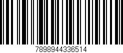 Código de barras (EAN, GTIN, SKU, ISBN): '7898944336514'