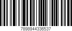 Código de barras (EAN, GTIN, SKU, ISBN): '7898944336537'