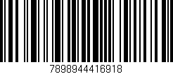 Código de barras (EAN, GTIN, SKU, ISBN): '7898944416918'