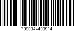 Código de barras (EAN, GTIN, SKU, ISBN): '7898944498914'