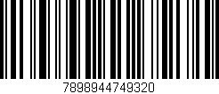 Código de barras (EAN, GTIN, SKU, ISBN): '7898944749320'