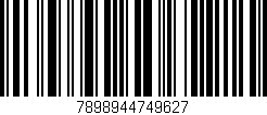 Código de barras (EAN, GTIN, SKU, ISBN): '7898944749627'