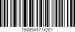 Código de barras (EAN, GTIN, SKU, ISBN): '7898944774261'
