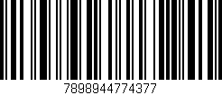 Código de barras (EAN, GTIN, SKU, ISBN): '7898944774377'