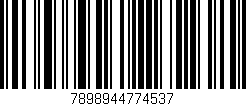 Código de barras (EAN, GTIN, SKU, ISBN): '7898944774537'
