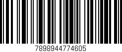 Código de barras (EAN, GTIN, SKU, ISBN): '7898944774605'