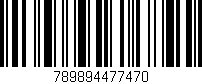 Código de barras (EAN, GTIN, SKU, ISBN): '789894477470'