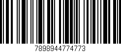 Código de barras (EAN, GTIN, SKU, ISBN): '7898944774773'