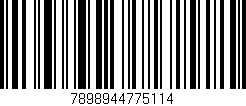 Código de barras (EAN, GTIN, SKU, ISBN): '7898944775114'
