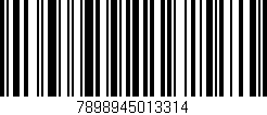 Código de barras (EAN, GTIN, SKU, ISBN): '7898945013314'