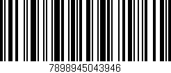Código de barras (EAN, GTIN, SKU, ISBN): '7898945043946'