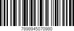 Código de barras (EAN, GTIN, SKU, ISBN): '7898945070980'