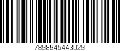 Código de barras (EAN, GTIN, SKU, ISBN): '7898945443029'
