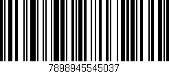 Código de barras (EAN, GTIN, SKU, ISBN): '7898945545037'