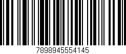 Código de barras (EAN, GTIN, SKU, ISBN): '7898945554145'