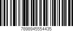 Código de barras (EAN, GTIN, SKU, ISBN): '7898945554435'