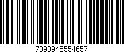 Código de barras (EAN, GTIN, SKU, ISBN): '7898945554657'