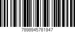 Código de barras (EAN, GTIN, SKU, ISBN): '7898945781947'