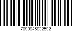 Código de barras (EAN, GTIN, SKU, ISBN): '7898945932592'