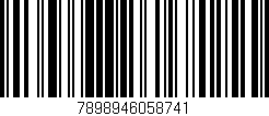 Código de barras (EAN, GTIN, SKU, ISBN): '7898946058741'