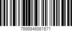 Código de barras (EAN, GTIN, SKU, ISBN): '7898946081671'