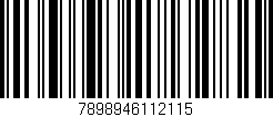 Código de barras (EAN, GTIN, SKU, ISBN): '7898946112115'