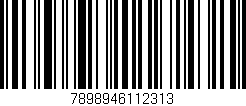 Código de barras (EAN, GTIN, SKU, ISBN): '7898946112313'