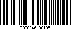 Código de barras (EAN, GTIN, SKU, ISBN): '7898946198195'