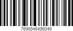 Código de barras (EAN, GTIN, SKU, ISBN): '7898946496048'