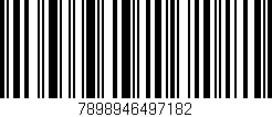 Código de barras (EAN, GTIN, SKU, ISBN): '7898946497182'