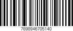 Código de barras (EAN, GTIN, SKU, ISBN): '7898946705140'
