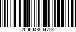 Código de barras (EAN, GTIN, SKU, ISBN): '7898946904796'